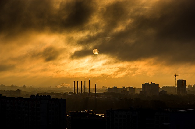 factory chimney photo